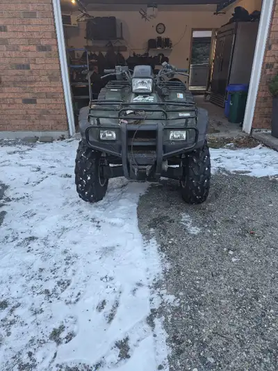 Needs a carb cleaning, but once running runs good. Has electric shift or automatic. Perfect for camp...