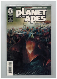 TWO SERIES OF SPAWN AND PLANET OF THE APES COMIC BOOKS