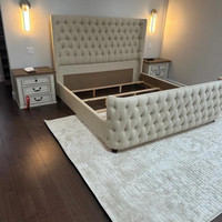 NEW LARGE Modern Area Rug Ivory Cream  8’ x 10’ Stylish Carpet