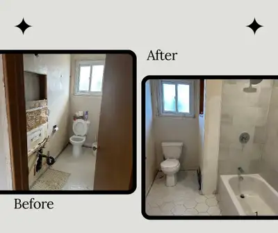 LEGAL BASEMENT • FULL BATH. RENO • HOME RENO.  •  NEW BUILDS, View more