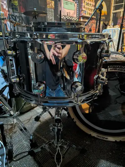 DW 14x8 Performance Chrome Over Steel Snare, View more