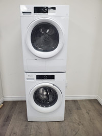Whirlpool Washer  Dryer ventless 24″ WFW5090GW & YWHD5090GW used