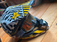 Rockstar/Thor dirt bike helmet - senior medium