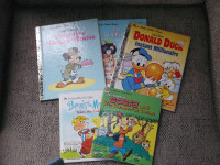 Set of Five Children's Books-VINTAGE "Golden" etc. Books.