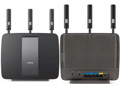 Tri-Band Smart Wi-Fi Router Linksys EA9200 Wireless AC3200, View more