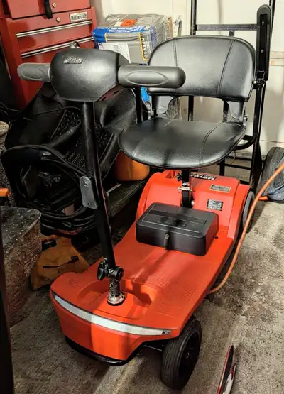 CONVENIENT FOLDING MOBILITY SCOOTER, View more
