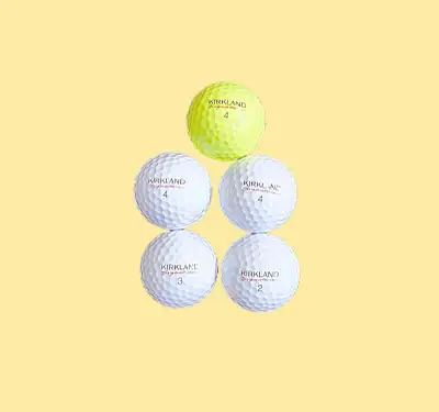 Found Kirkland golf balls in mint conditions at $6.00 per dozen, View more