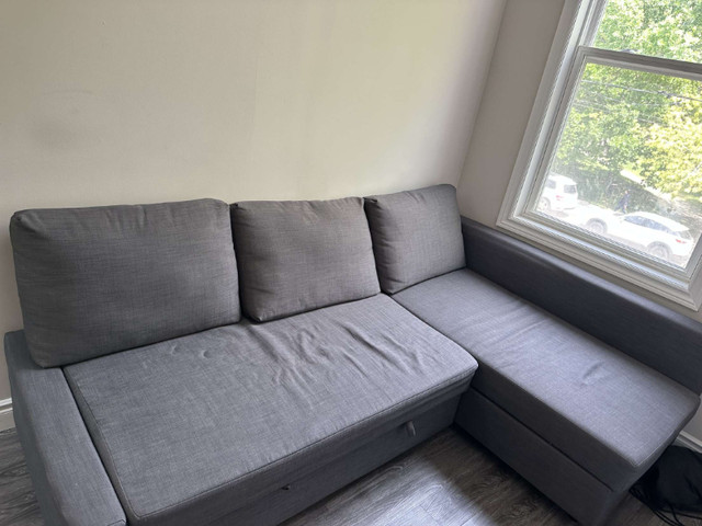 FRIHETEN IKEA Pull Out Couch/Sofa Bed with Storage | Couches & Futons |  City of Toronto | Kijiji