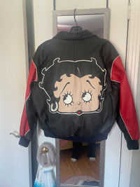 Betty Boop leather jacket  women’s