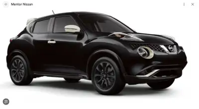Nissan juke Black Pearl 2017