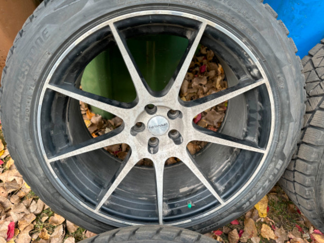 4 mag 20" +pneus Bridgestone dm-v2 Volvo XC60 XC90 dans Pneus et jantes  à Longueuil/Rive Sud - Image 4