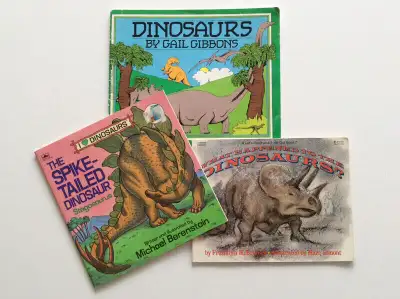 Three Dinosaur Books, View more