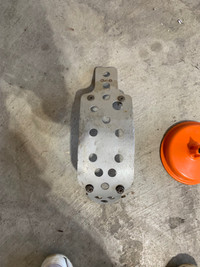 2010 Honda crf works connection skid plate and twin air air box 