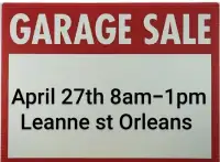 Huge garage sale (Orleans)