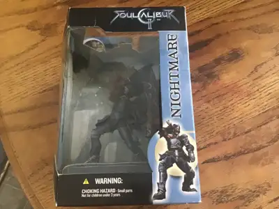 This action figure is nightmare from the popular franchise soul calibur. This is the soul calibur 2...
