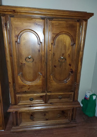 Wooden armoire