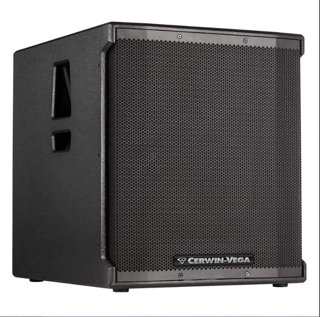Cerwin-Vega CVE-18S - 1000 W. POWERED SPEAKER w/Bluetooth - bnib in Speakers in Oshawa / Durham Region - Image 2
