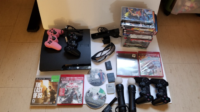 PlayStation 3 backward comp / PS3 games lot / guncon3 in Sony Playstation 3 in City of Toronto