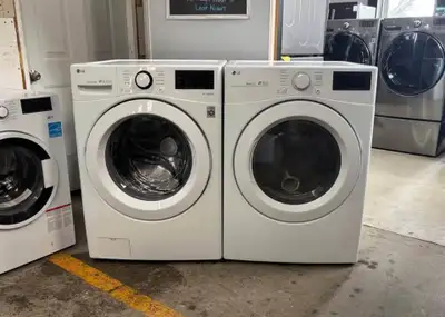 27" LG Front Load Washer & Dryer Set, View more
