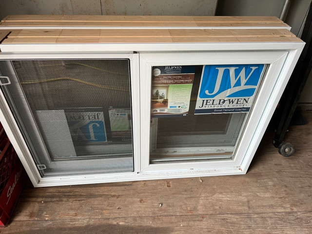 Jeldwen glass window sliding 36x24 basement shed home in Windows, Doors & Trim in Kawartha Lakes