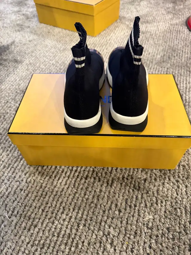 ** Authentic Woman’s Fendi Rockoko Sneaker Boot size 36 in Women's - Shoes in City of Toronto - Image 5