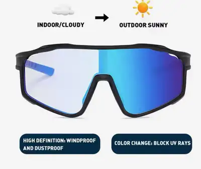 SMART COLOUR CHANGING SPORTS SUNGLASSES UV400, View more