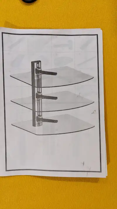 STYLISH TEMPERED GLASS MATERIAL – Elegant, modern and decorative aluminum plate and glass triple wal...