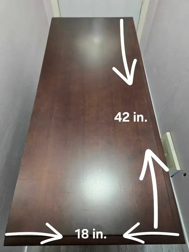 SOLID WOOD Bar PICK UP ONLY in Hutches & Display Cabinets in Edmonton - Image 7