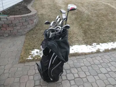 Men’s Callaway Left Hand Golf Club set & Callaway bag, View more