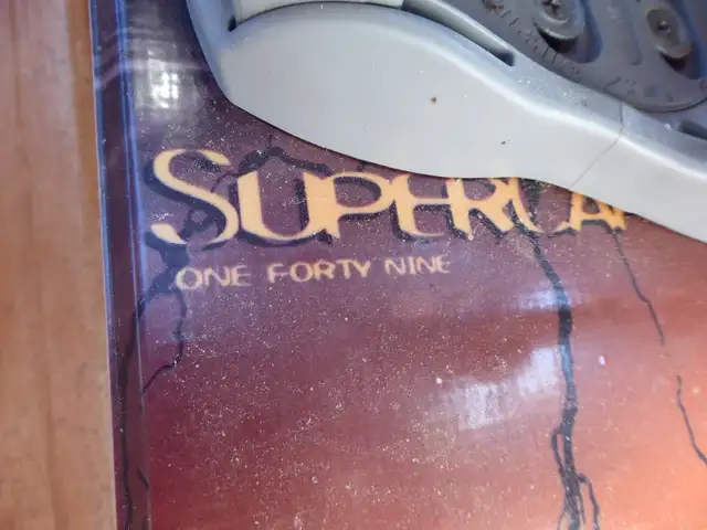 RARE Option SUPERCAP snowboard with Italian orange bindings in Snowboard in Delta/Surrey/Langley - Image 10