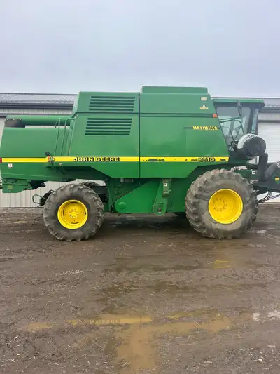 1998 John Deere 9510 combine runs good don’t need much to be ready for feild just put new batteries...