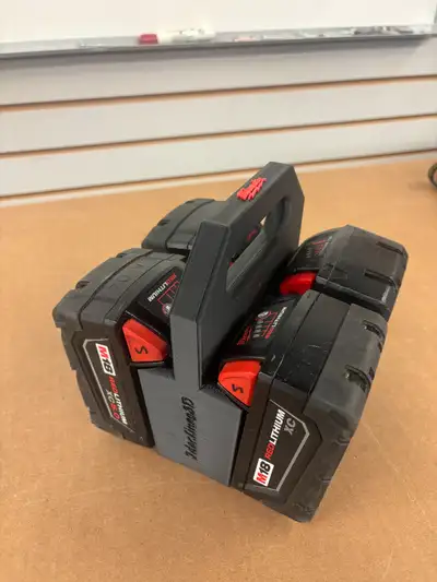 Milwaukee M18 Battery Caddy Holder (for 4 Batteries), Packout, View more
