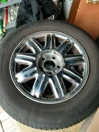 Tires and deluxe wheels