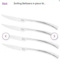 Zwilling Bellasera steak knives x10
