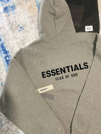 Essentials Dark Oat Hoodie Xl Authentic