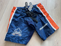 Markham Islanders hockey pants shell Junior S