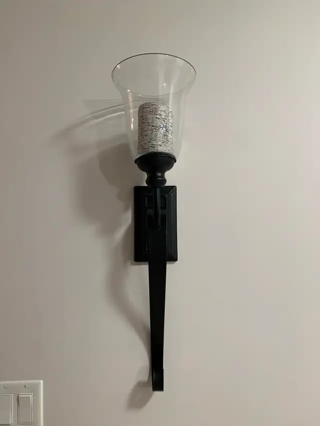 Large Wall Sconce with Candle63735879018627120