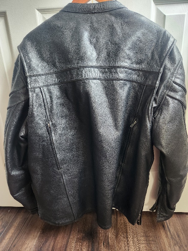 Men's Leather Jacket Size Large Men's Guelph Kijiji