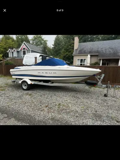 Boat is in excellent condition. Has never seen salt water. Was a lake boat. Has a brand new merrcrui...