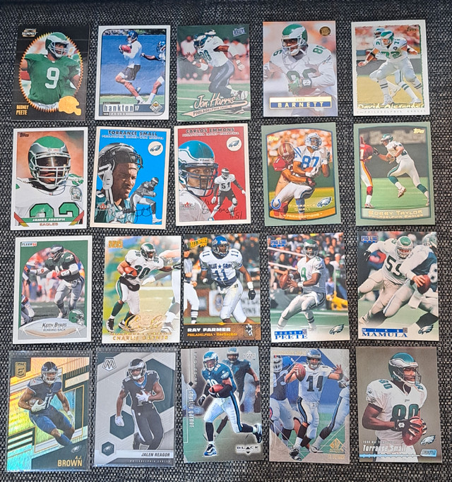 Philadelphia Eagles football cards  in Arts & Collectibles in Oshawa / Durham Region - Image 3