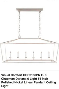 Designer Chandelier / Linear Lantern by Visual Comfort