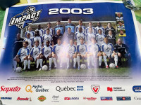 Affiche Montréal Impact 2003 Team Picture