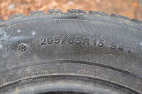 Pneus hiver 205/65R15