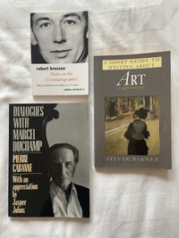 Marcel Duchamp, Robert Bresson, Art Books