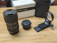 Sigma 18-35mm F1.8 Lens + Sigma MC-11 EF to Sony + Mount Ring