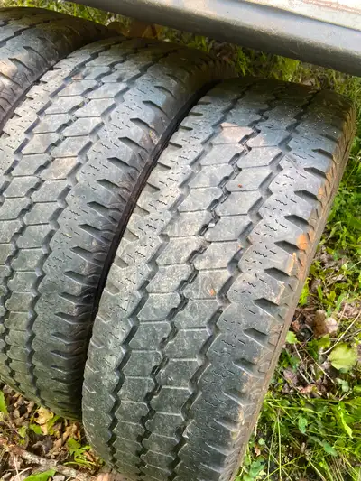 4 Bridestone Duravis M700 HD 225/75R/16 Super tough off-road/work tires,70% tread $150