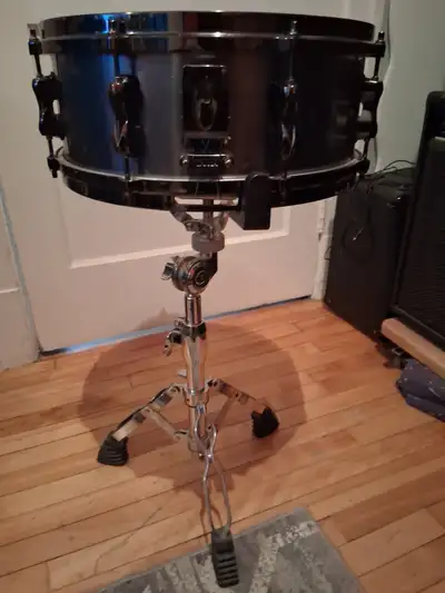 Tama Superstar Snare 14 po 8 log bouleau avec Stand, View more