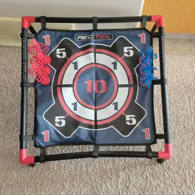 Indoor or Outdoor Magnetic Dart Game.One target with Six Darts, View more