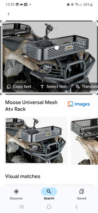Moose four wheeler racks
