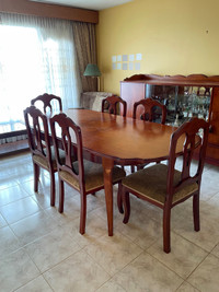 Cherry Wood French Countty Dining Set